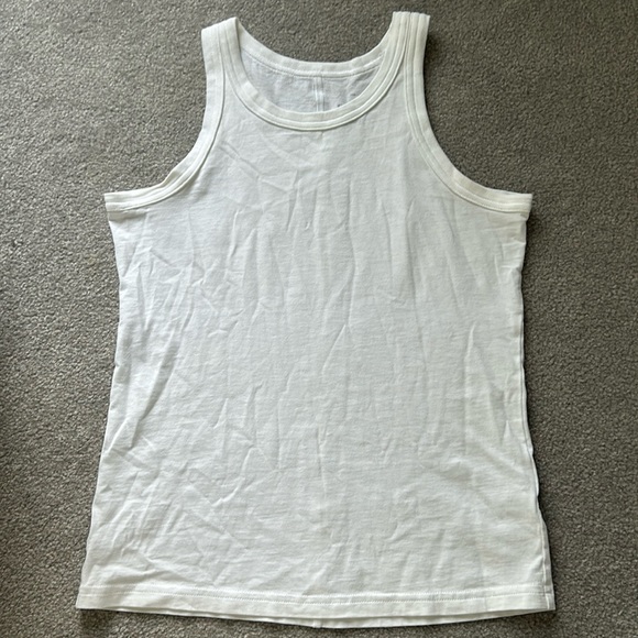 Everlane Organic Cotton High Neck Tank Top XXS Worn Once! - Picture 3 of 10